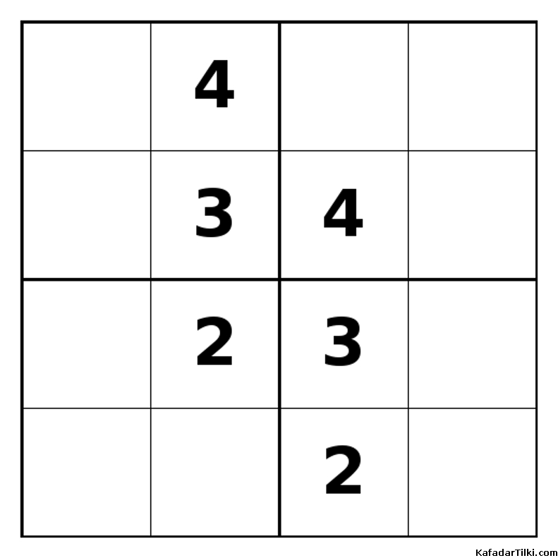Zor Mini Sudoku (4x4), Kitap 25 - 7