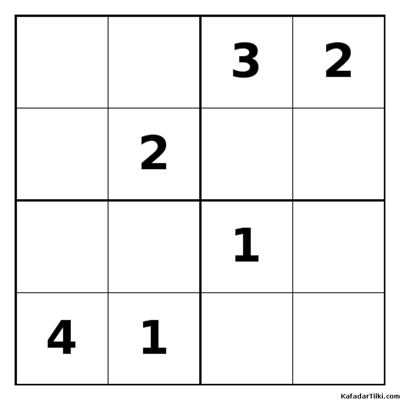 Zor Mini Sudoku (4x4), Kitap 26 - 5