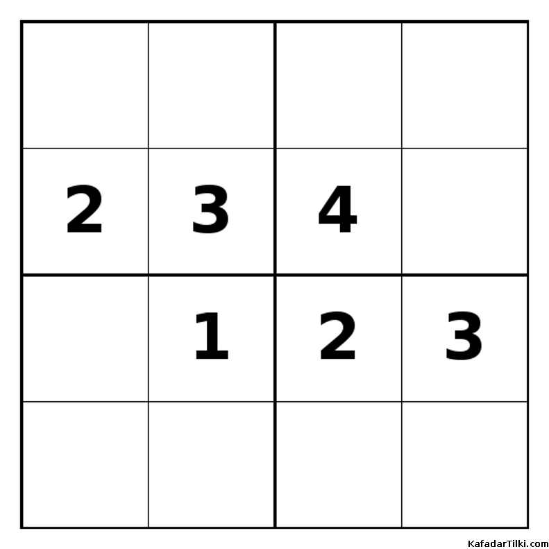 Zor Mini Sudoku (4x4), Kitap 26 - 6