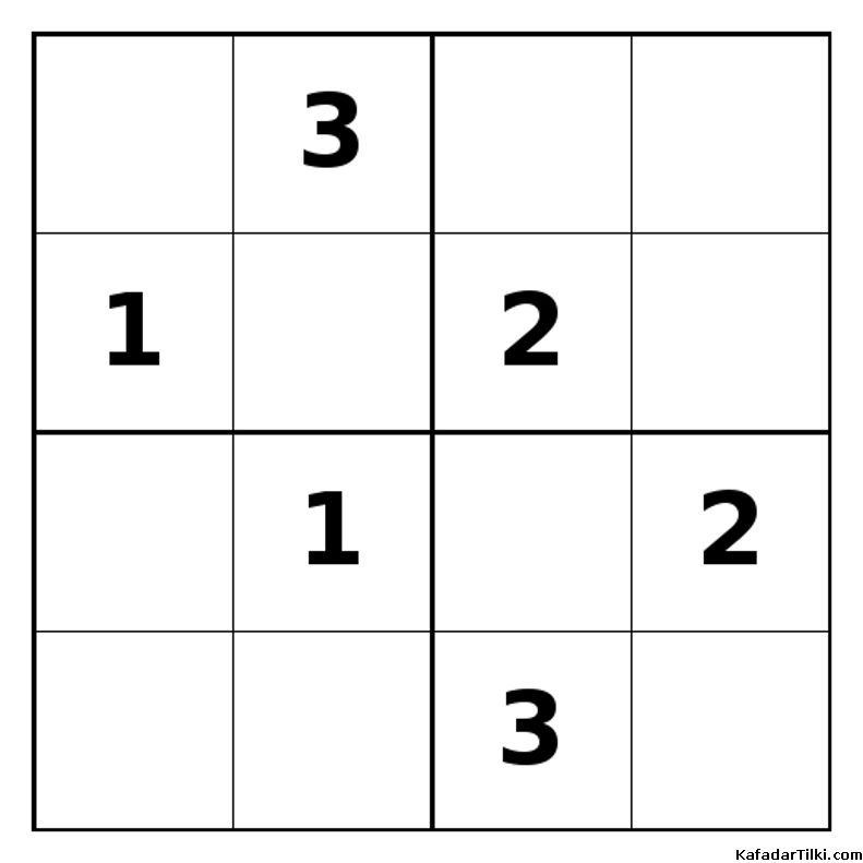 Zor Mini Sudoku (4x4), Kitap 28 - 9