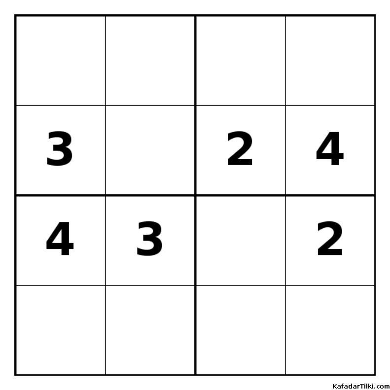 Zor Mini Sudoku (4x4), Kitap 31 - 8