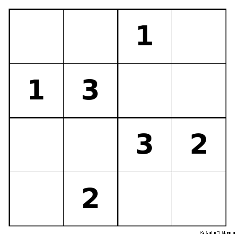 Zor Mini Sudoku (4x4), Kitap 33 - 7