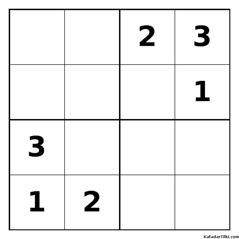 Zor Mini Sudoku (4x4), Kitap 35 - 8