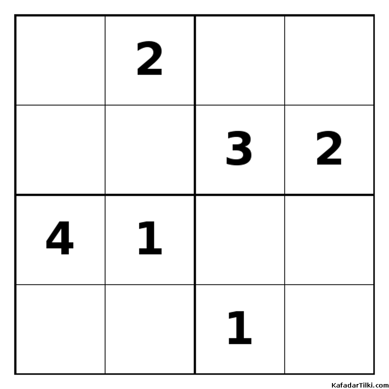 Zor Mini Sudoku (4x4), Kitap 38 - 3