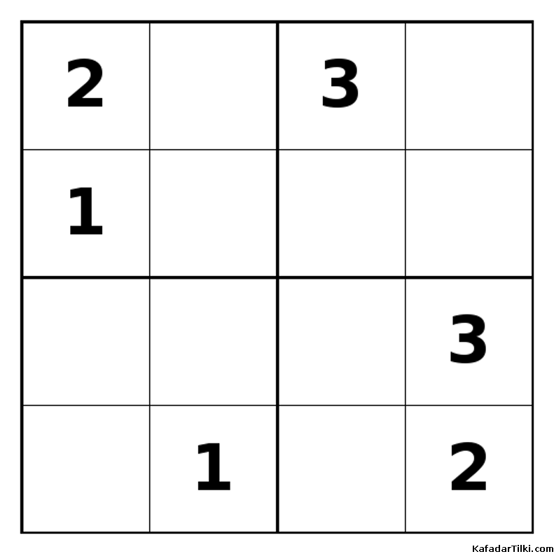 Zor Mini Sudoku (4x4), Kitap 38 - 4