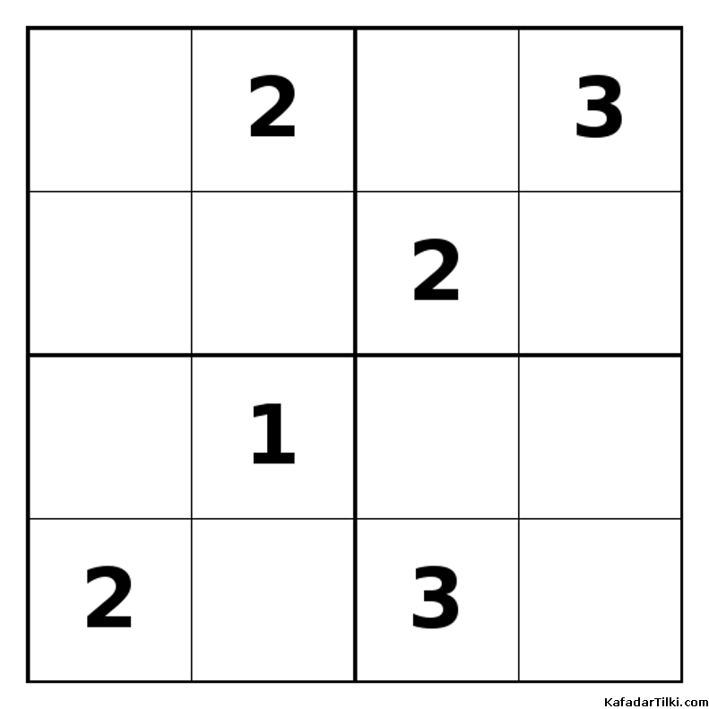Zor Mini Sudoku (4x4), Kitap 38 - 7
