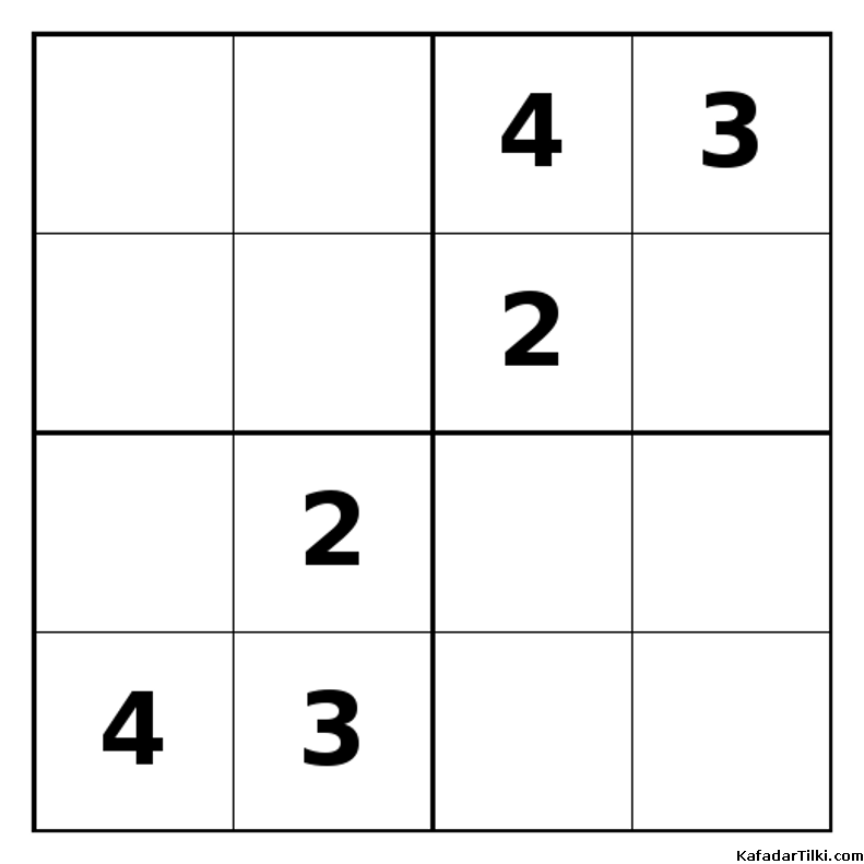 Zor Mini Sudoku (4x4), Kitap 39 - 3
