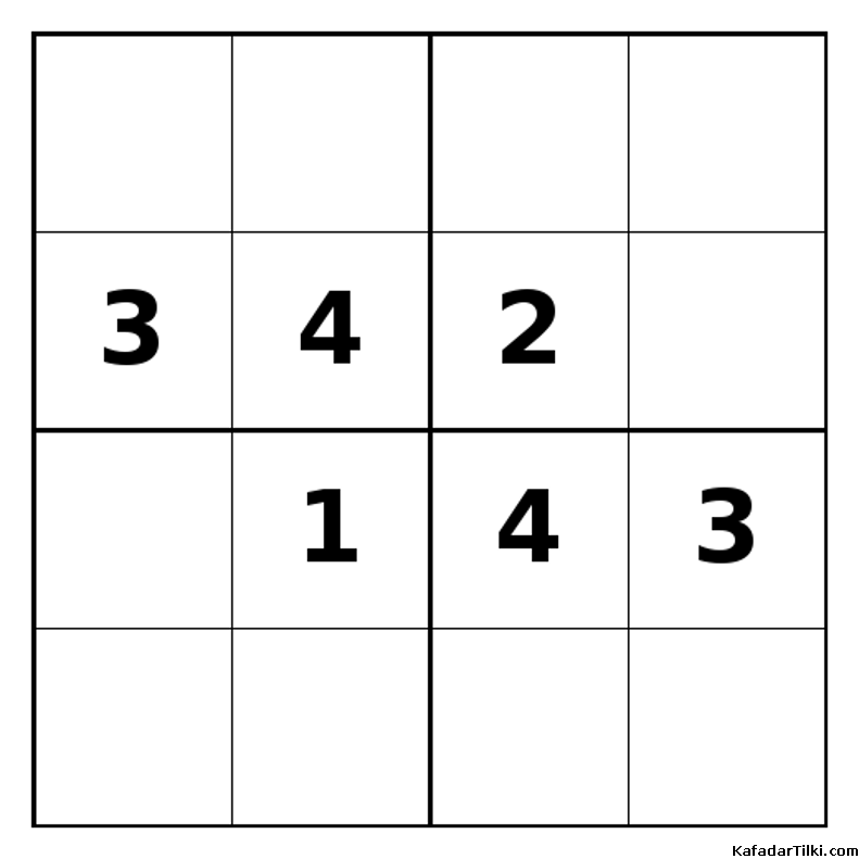 Zor Mini Sudoku (4x4), Kitap 40 - 5