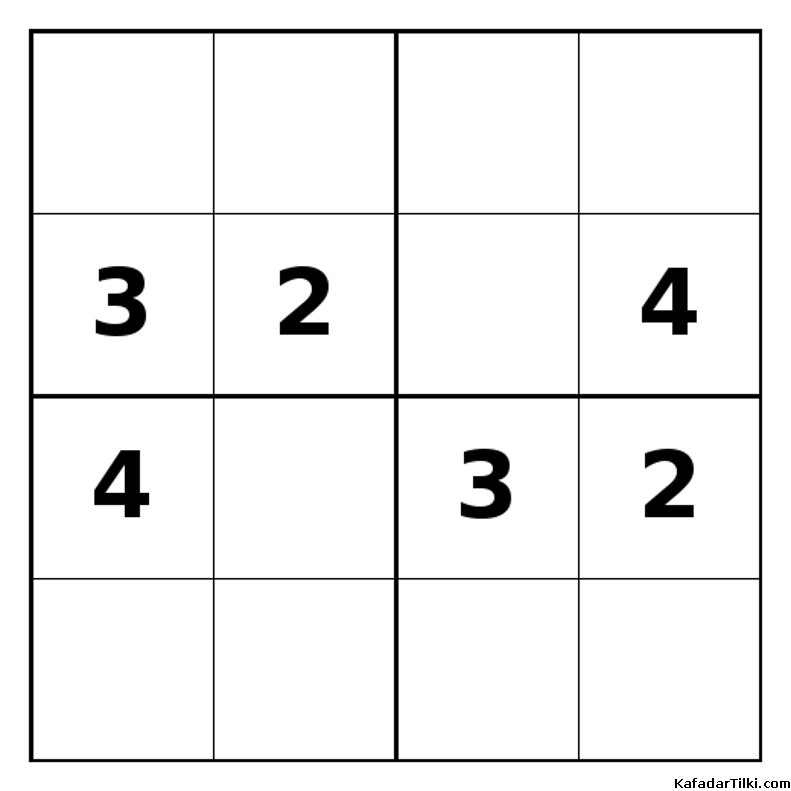 Zor Mini Sudoku (4x4), Kitap 40 - 10