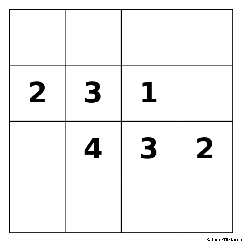 Zor Mini Sudoku (4x4), Kitap 41 - 6