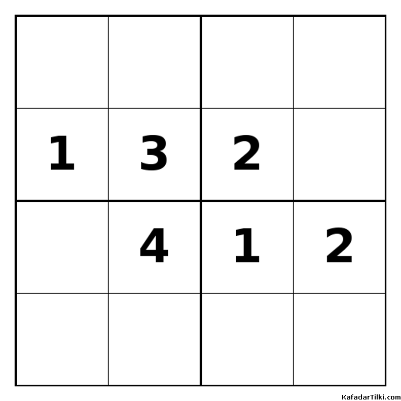 Zor Mini Sudoku (4x4), Kitap 42 - 4