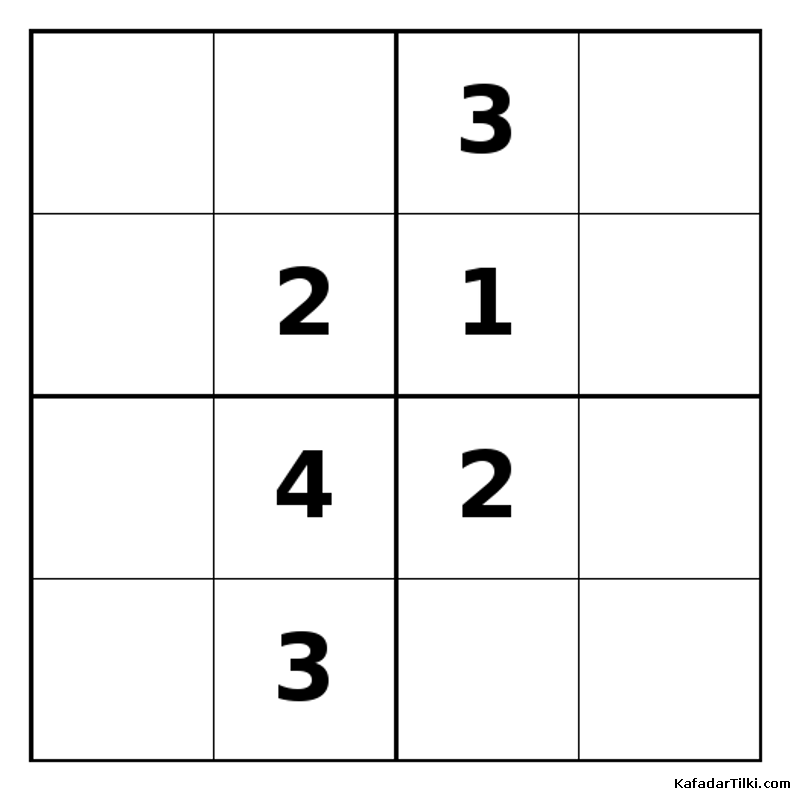 Zor Mini Sudoku (4x4), Kitap 6 - 5