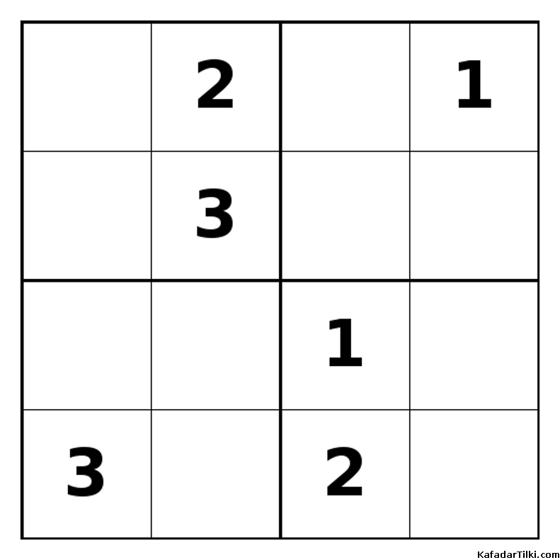 Zor Mini Sudoku (4x4), Kitap 8 - 4