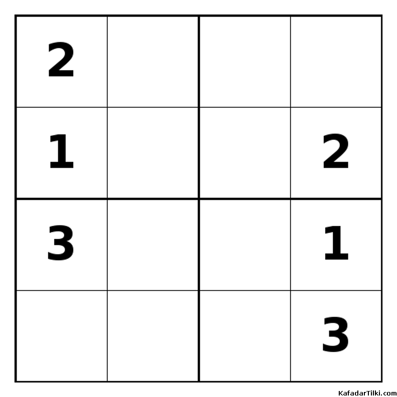 Zor Mini Sudoku (4x4), Kitap 8 - 5