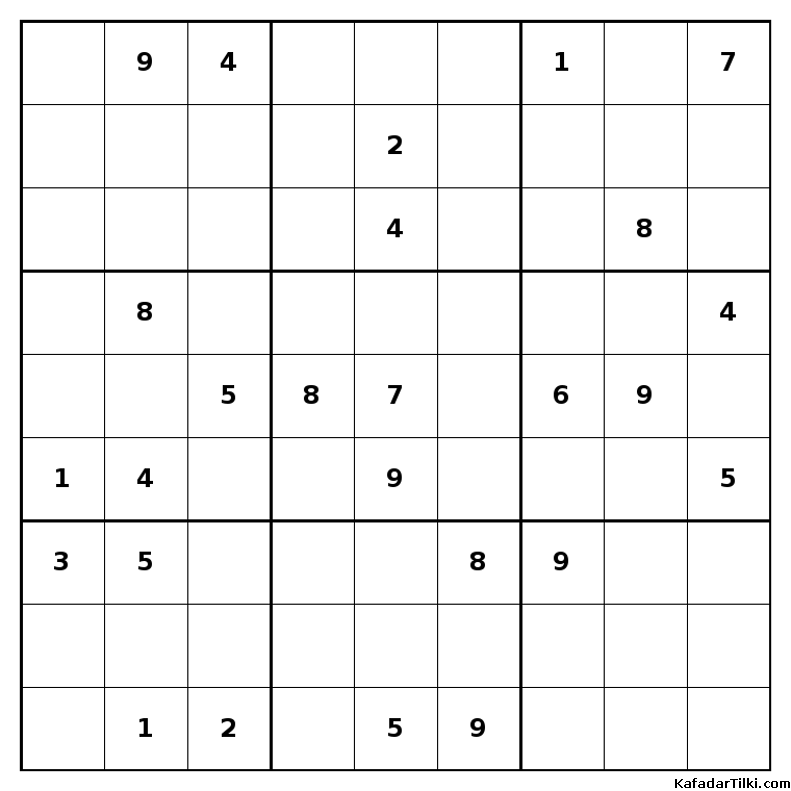 Zor Sudoku, Kitap 1 - 2