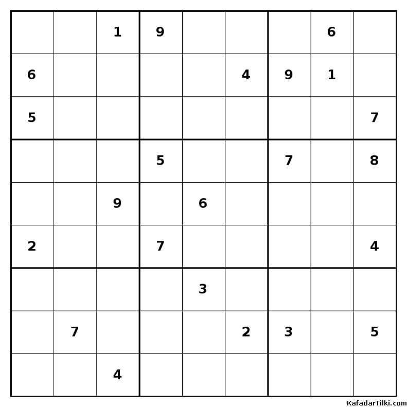 Zor Sudoku, Kitap 1 - 4