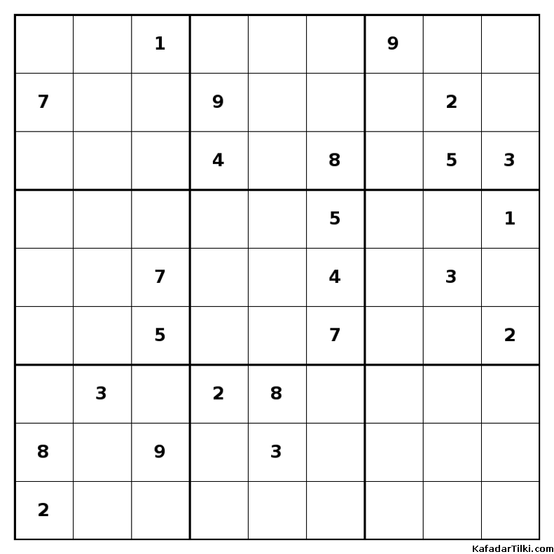 Zor Sudoku, Kitap 1 - 5