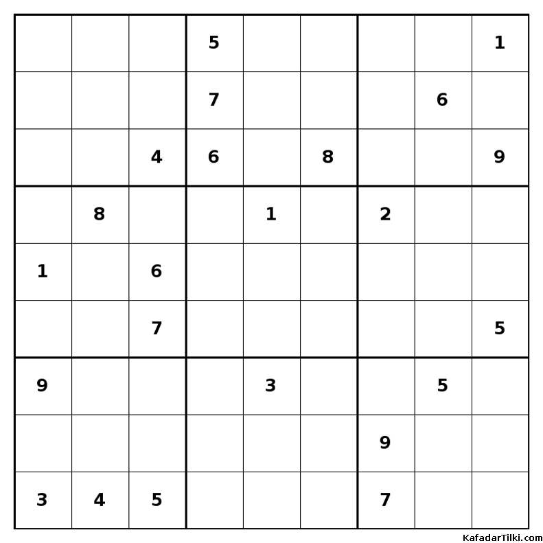 Zor Sudoku, Kitap 1 - 6
