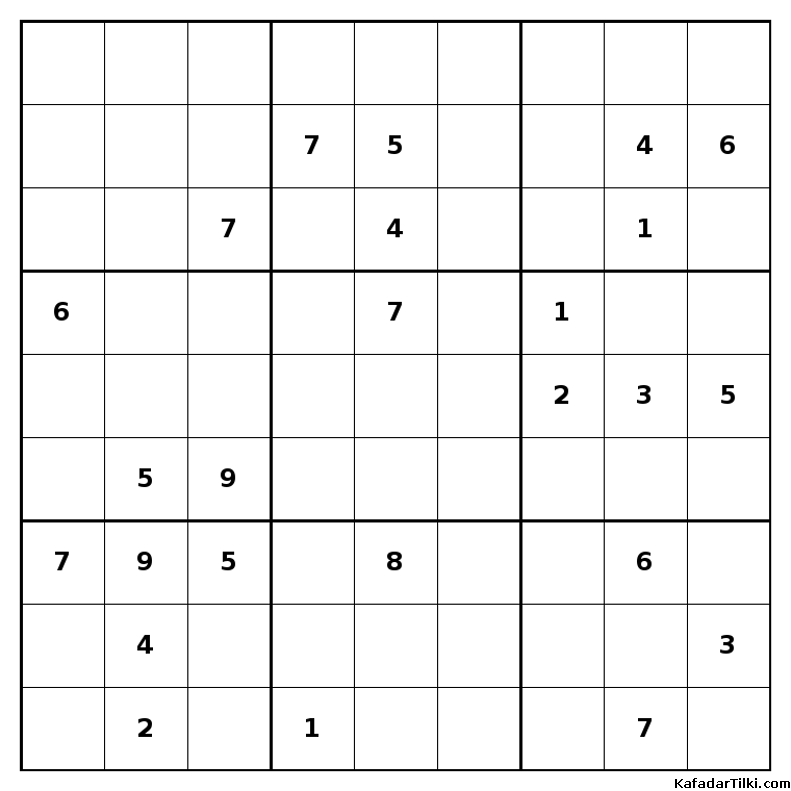 Zor Sudoku, Kitap 1 - 8