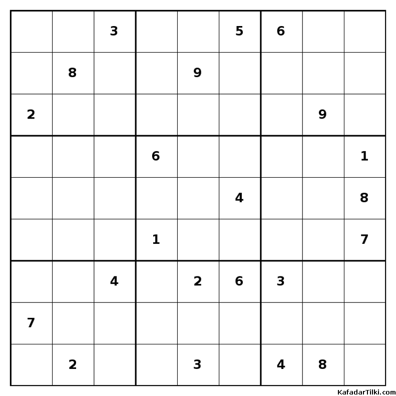 Zor Sudoku, Kitap 1 - 10