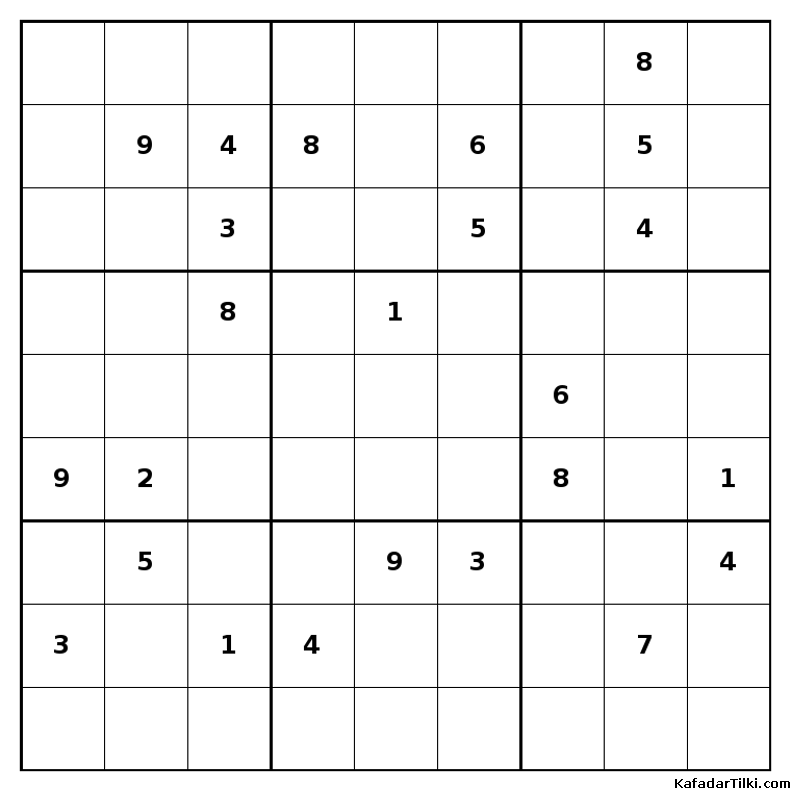 Zor Sudoku, Kitap 11 - 3