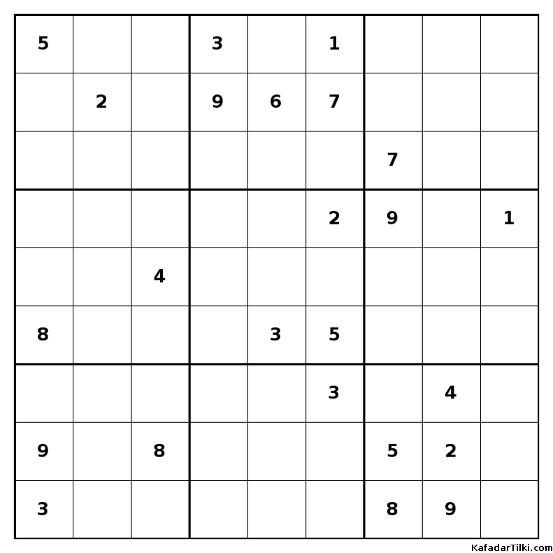 Zor Sudoku, Kitap 11 - 10