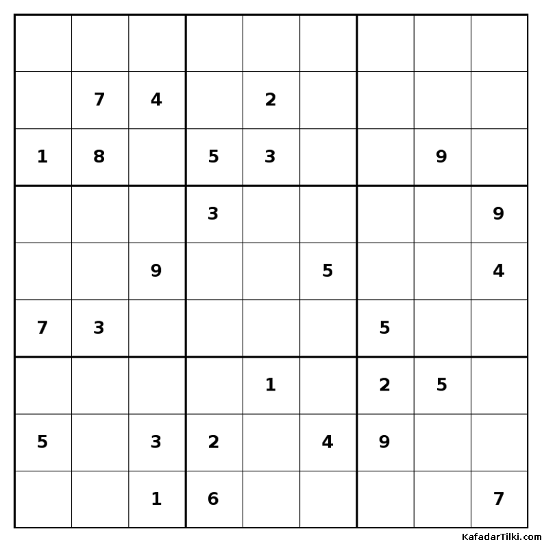 Zor Sudoku, Kitap 17 - 1