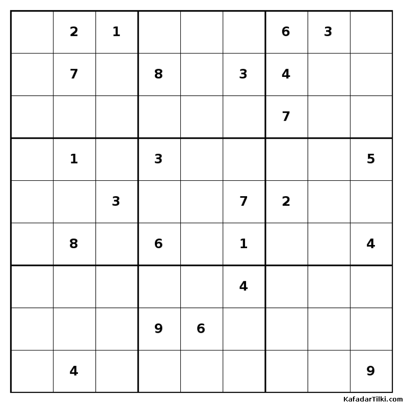 Zor Sudoku, Kitap 18 - 1