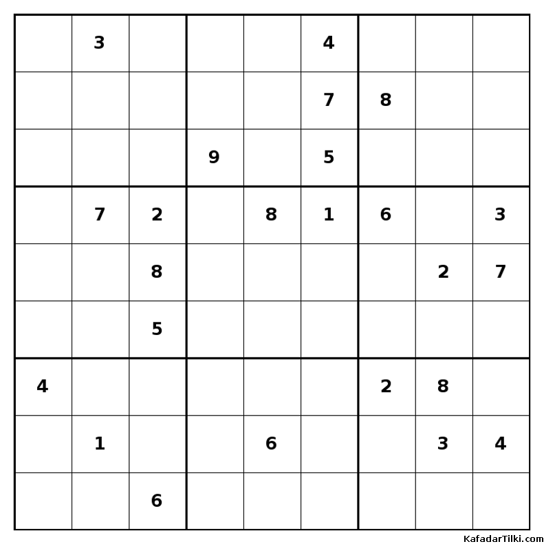 Zor Sudoku, Kitap 18 - 3