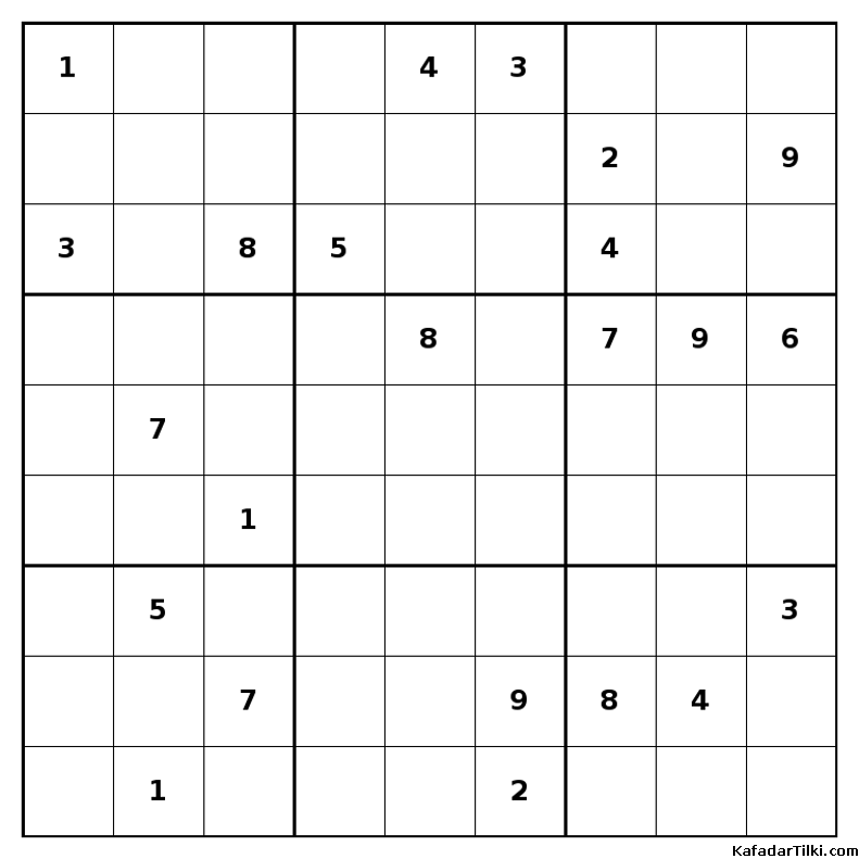 Zor Sudoku, Kitap 18 - 9