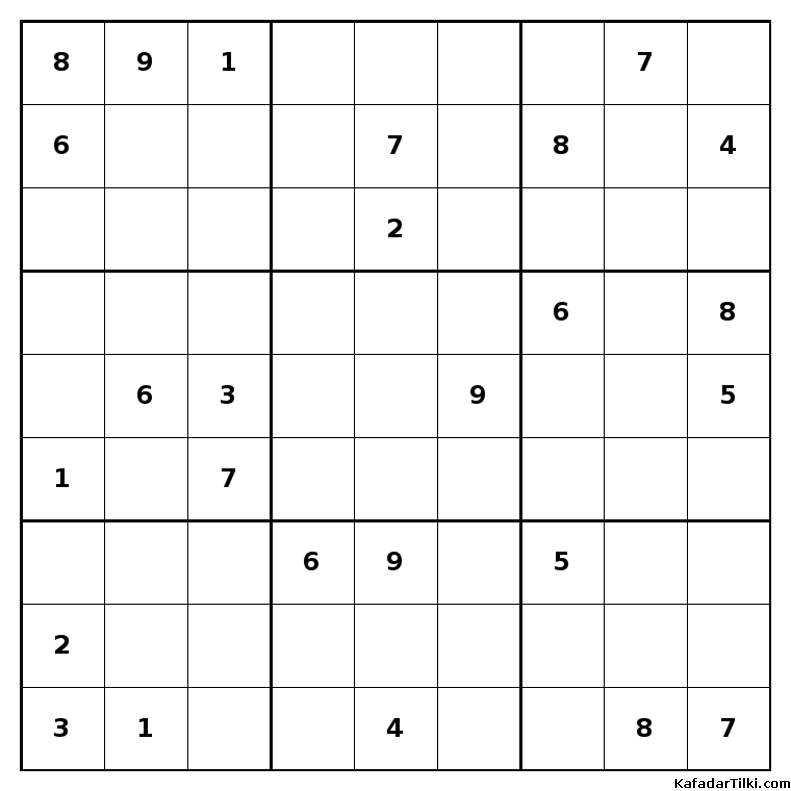 Zor Sudoku, Kitap 19 - 10
