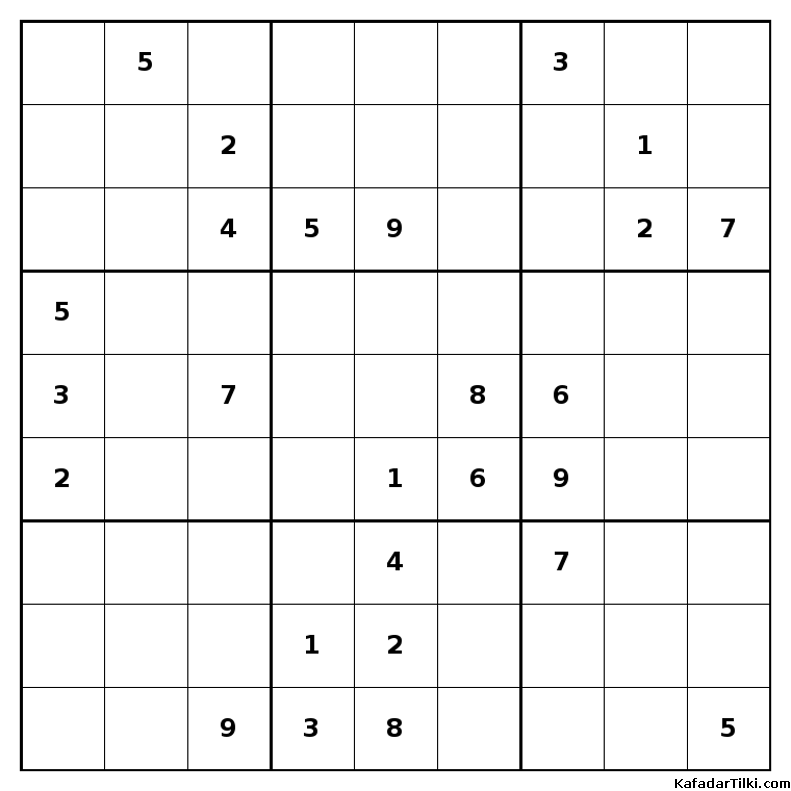 Zor Sudoku, Kitap 2 - 5