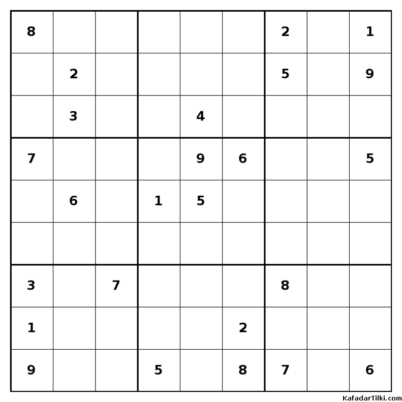 Zor Sudoku, Kitap 2 - 8