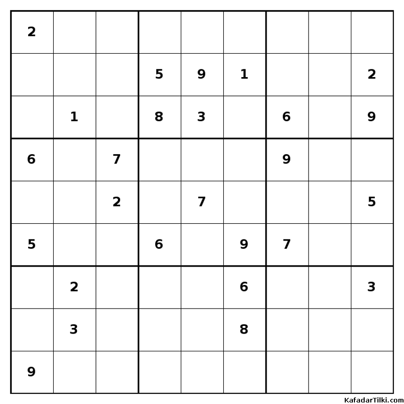 Zor Sudoku, Kitap 2 - 9