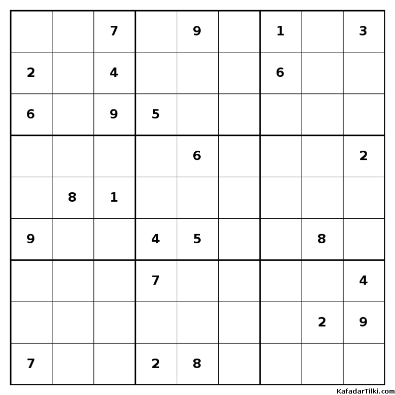 Zor Sudoku, Kitap 20 - 9