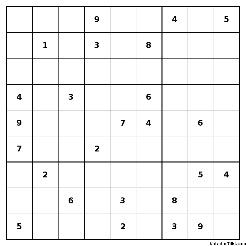 Zor Sudoku, Kitap 20 - 10