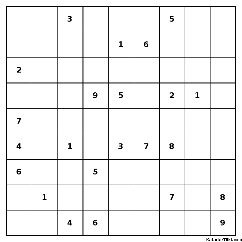 Zor Sudoku, Kitap 21 - 3
