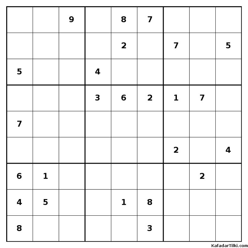 Zor Sudoku, Kitap 21 - 10