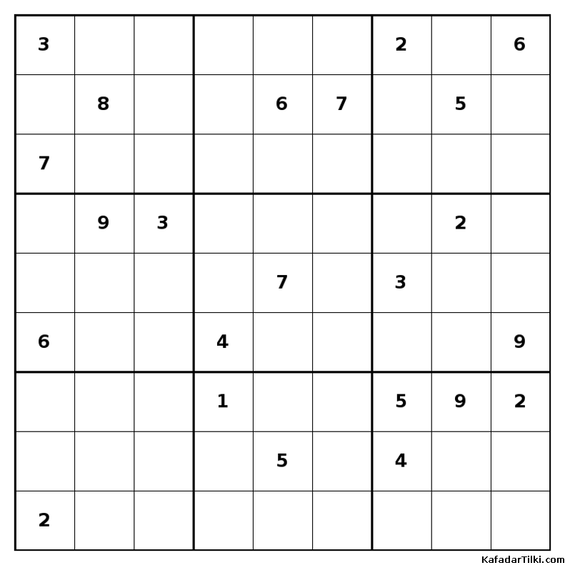Zor Sudoku, Kitap 22 - 9