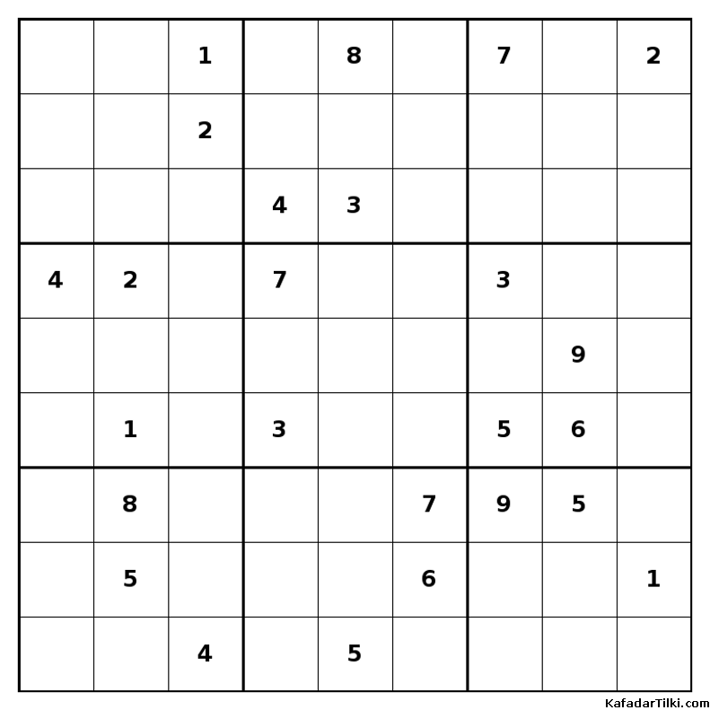 Zor Sudoku, Kitap 23 - 1