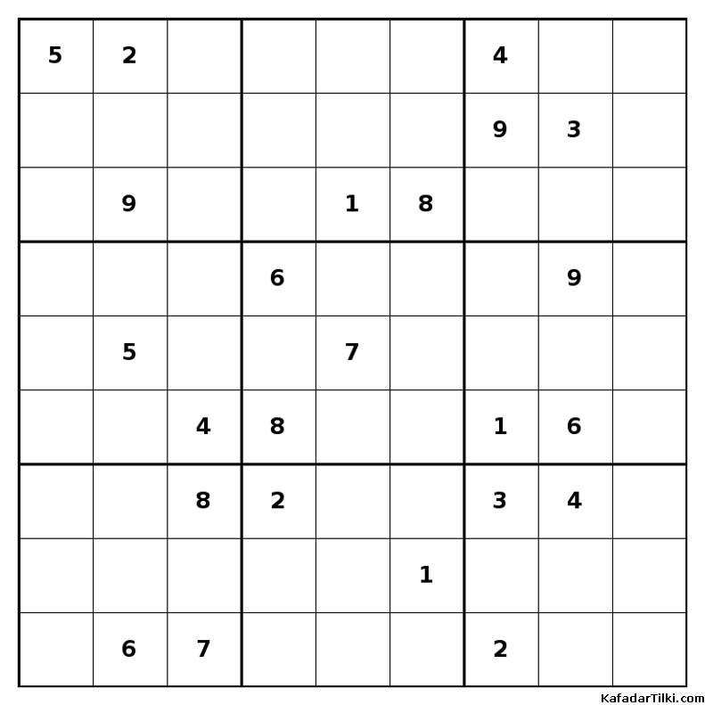 Zor Sudoku, Kitap 23 - 9