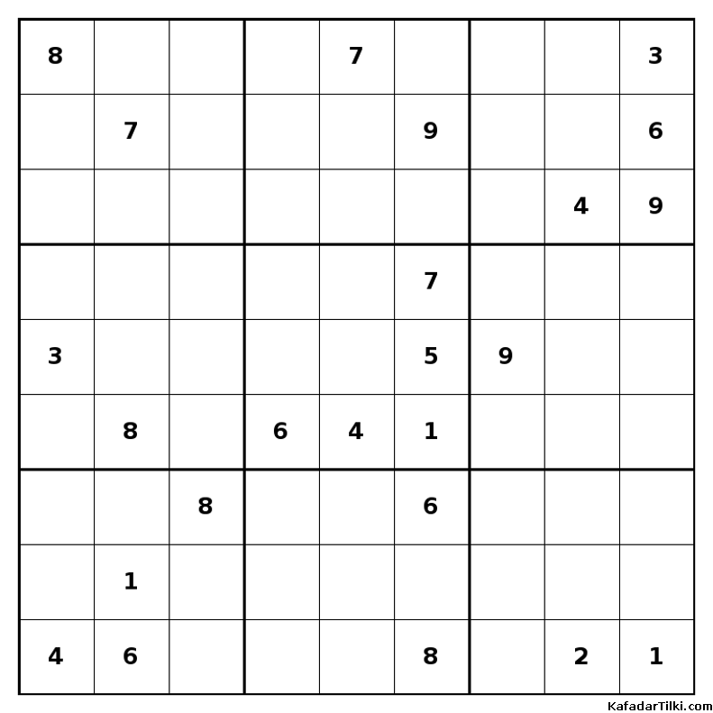 Zor Sudoku, Kitap 24 - 9