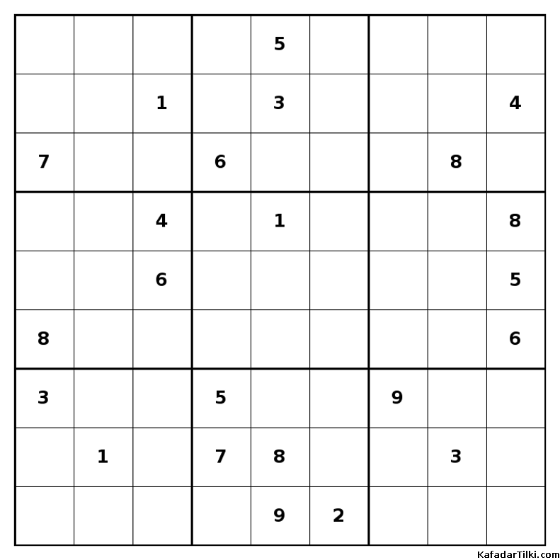 Zor Sudoku, Kitap 25 - 9