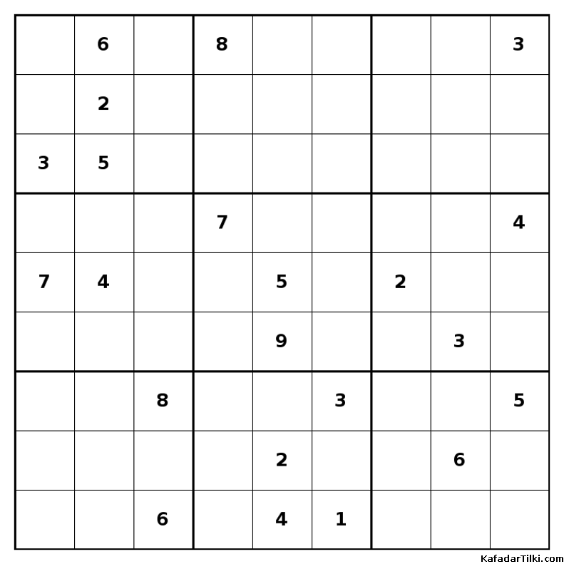 Zor Sudoku, Kitap 26 - 1