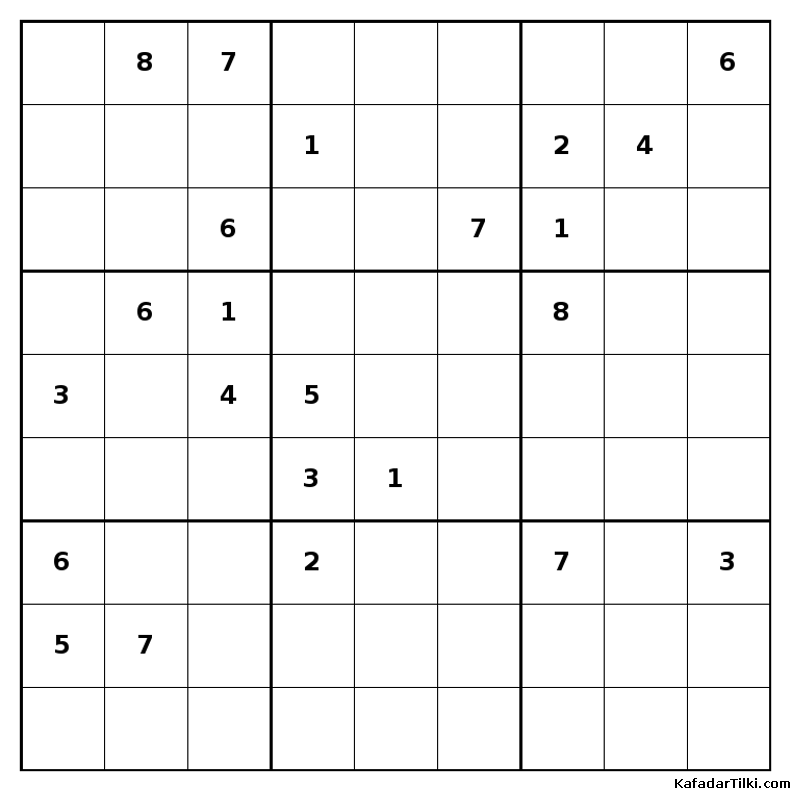 Zor Sudoku, Kitap 26 - 9
