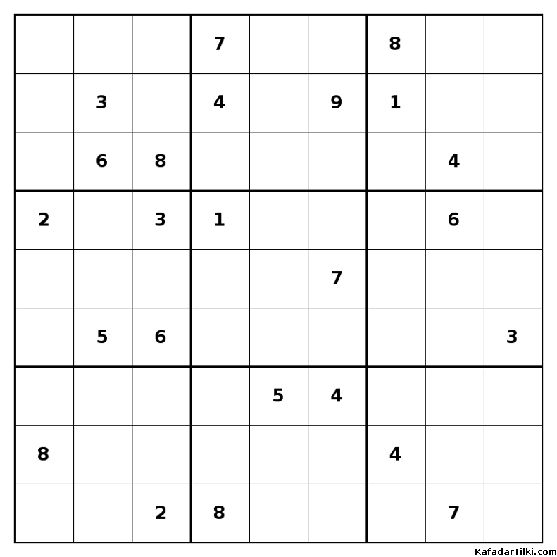 Zor Sudoku, Kitap 27 - 3