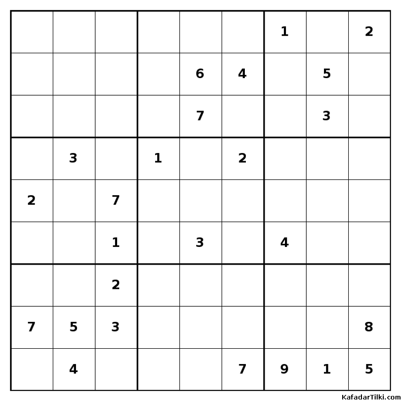 Zor Sudoku, Kitap 28 - 1