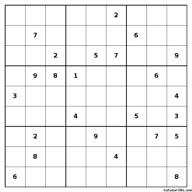 Zor Sudoku, Kitap 28 - 7