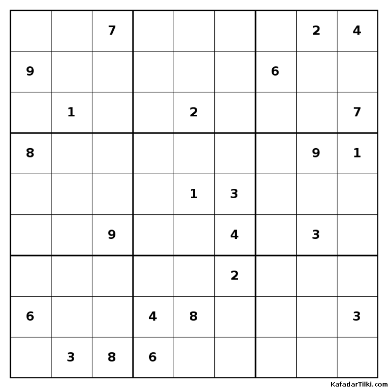 Zor Sudoku, Kitap 28 - 8