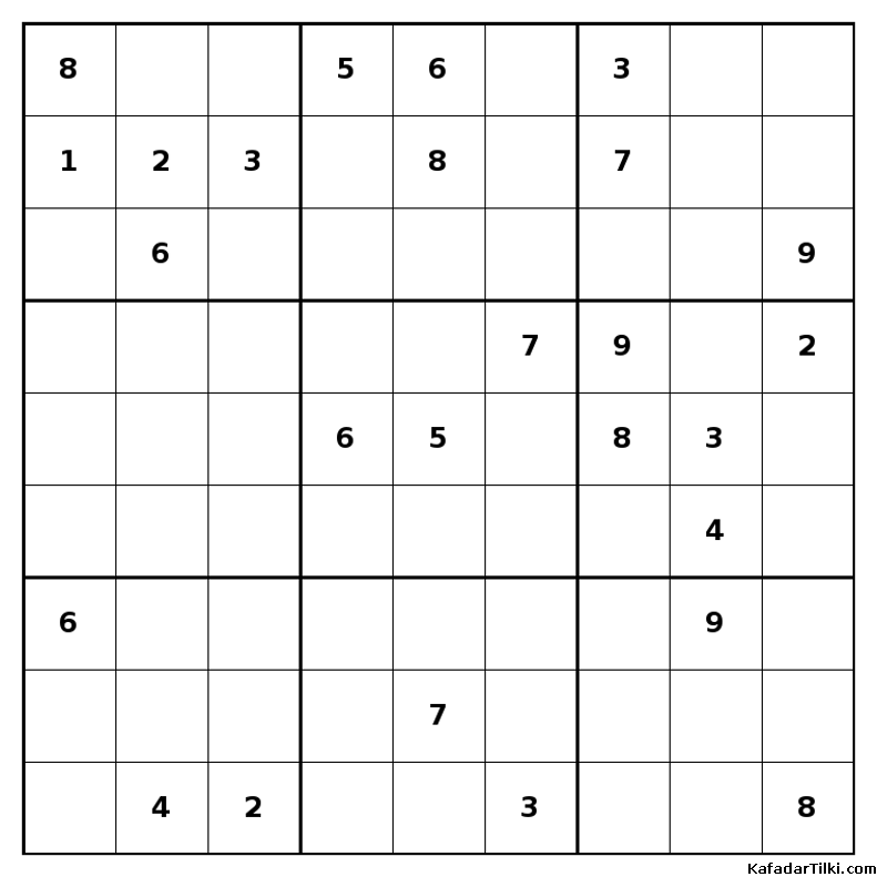Zor Sudoku, Kitap 28 - 10